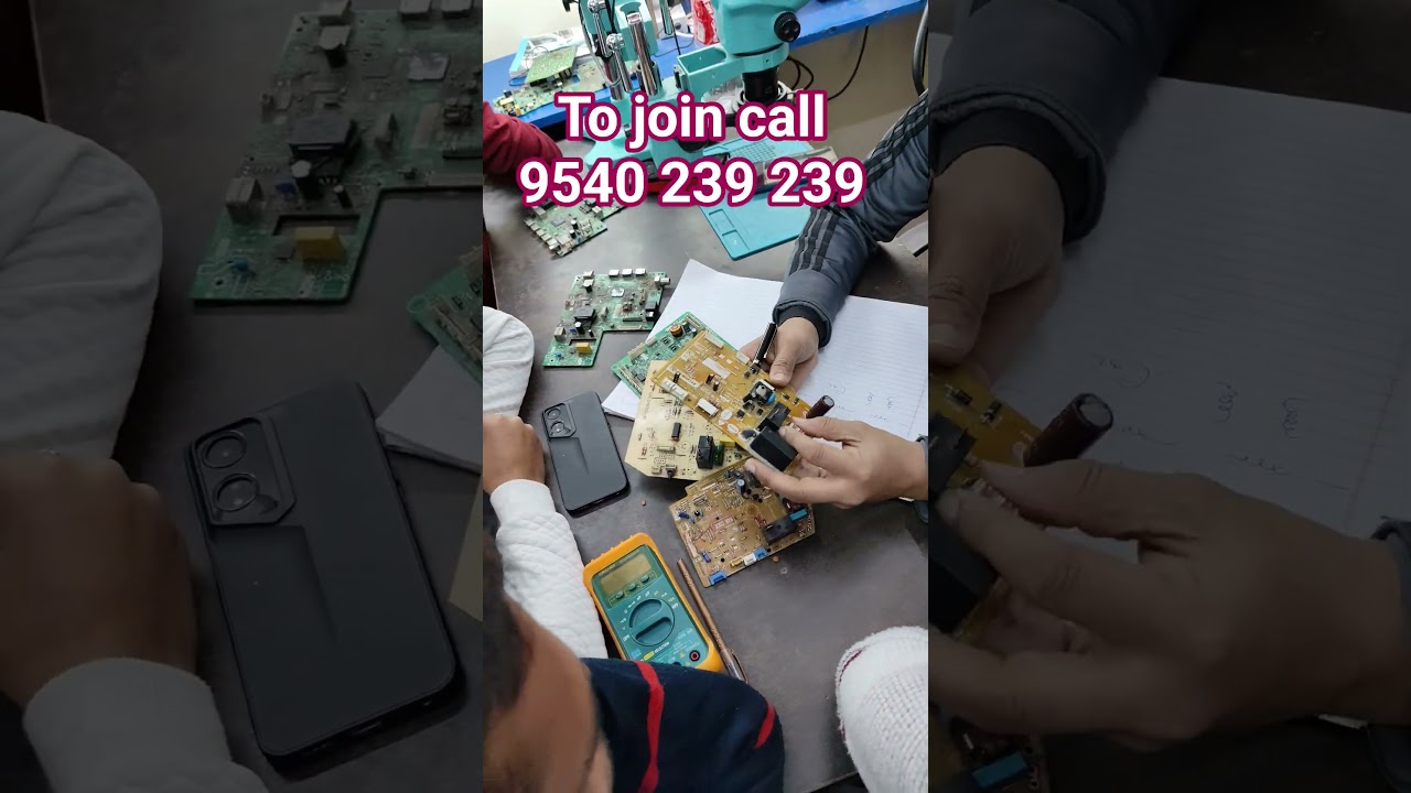 PCB repairing course practical classes 