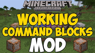 Minecraft Xbox 360/One: WORKING COMMAND BLOCKS (Mod)