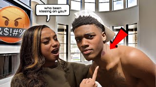HICKEY PRANK ON GIRLFRIEND! 