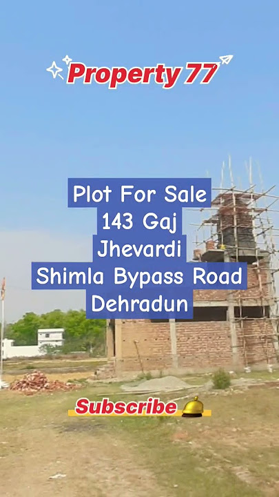 Plot For Sale 143 Gaj Jhevardi Shimla Bypass Road #friendships #pascalletounlon #plotforsale