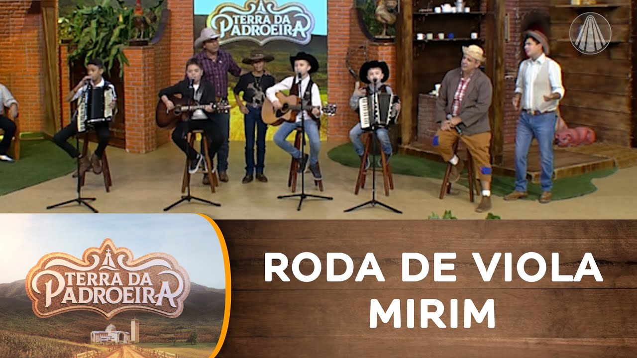 Roda de viola mirim: criançada solta a voz com músicas sertanejas