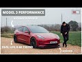 TESLA Model 3 PERFORMANCE Review - 0-60 and lap timer Challenges