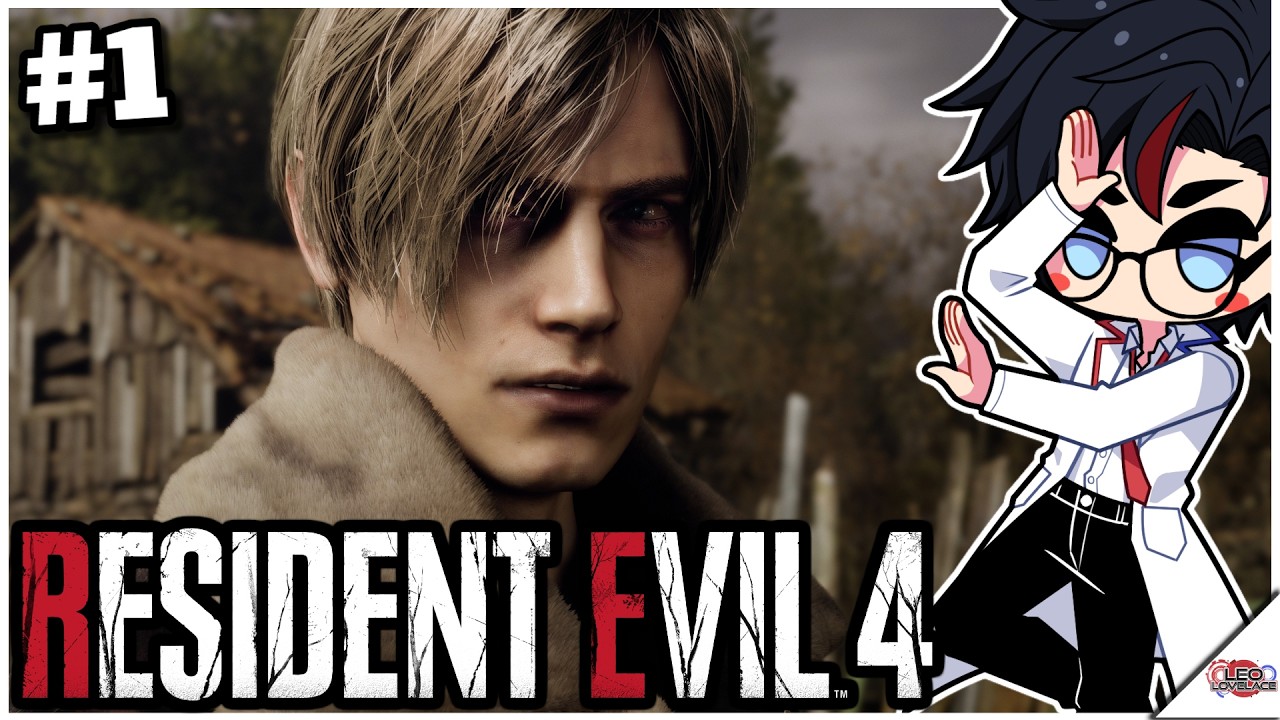 【Resident Evil 4】(Leo)n Kennedy is back 🧟 First time playing!