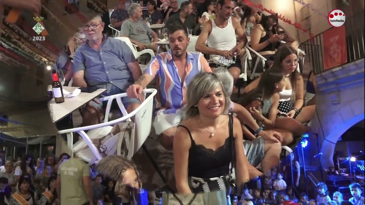 Festa Major de Flix 2023.  Cercavila. Primer Ball de Gegants i Ball de Plaça.