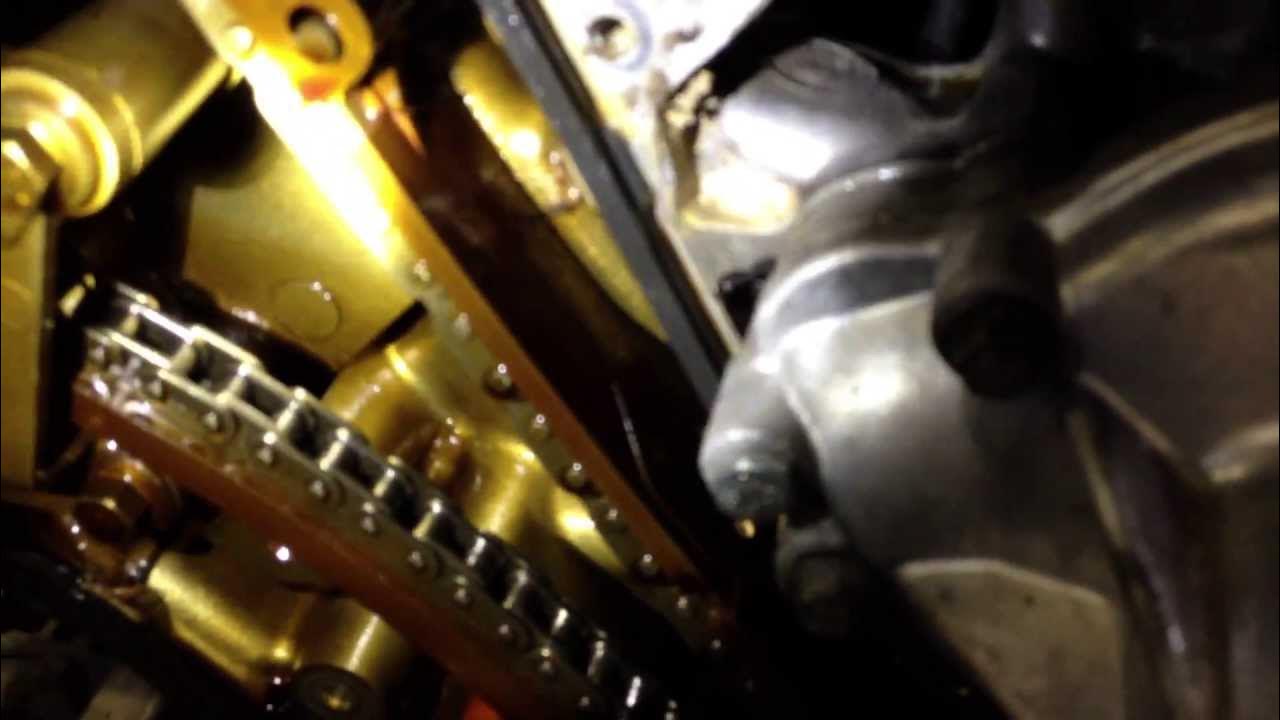 Jaguar 4.0L AJ8 V8 Timing Chains and Tensioner Part 1 YouTube