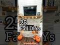 🍁25 Fall Ideas you should make! - beginner friendly 🧡 #dollartree #falldecor #shorts