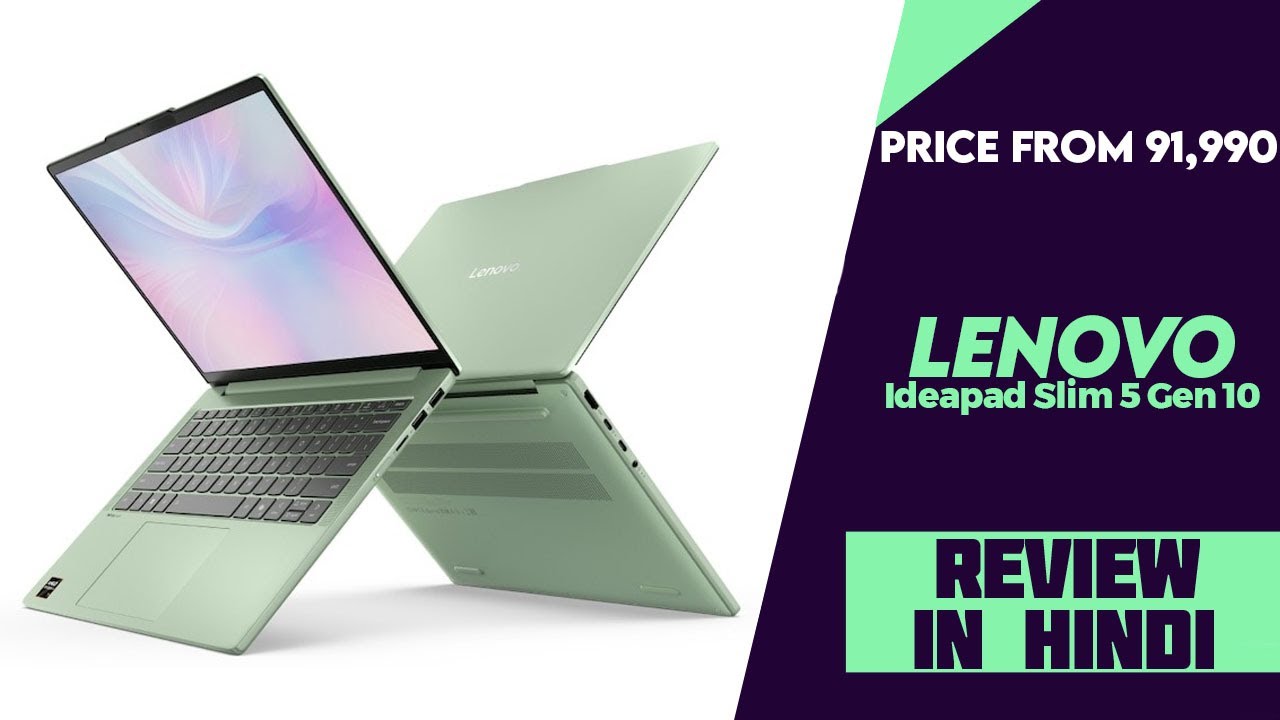 Lenovo IdeaPad Slim 5 Gen 10 Laptops Launched With Ryzen AI 300