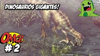 DINOSAURIOS GIGANTES! SOBREVIVIR EN UNA BALSA ! // DURANGO #1 - ARK PARA MOVIL HD screenshot 2