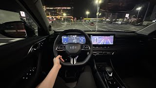 Driving MG eHS 2025 at Night - No Comment!