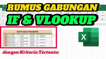 Gabungan Rumus IF Bertingkat Dengan Vlookup Di Excel Tutorial Excel Pemula