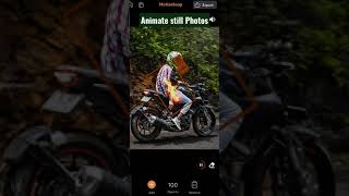 How to animate a Photo | motionleap editing | Become Creative #shorts