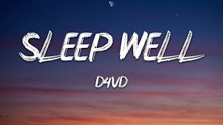 d4vd - Sleep Well (Lyrics)