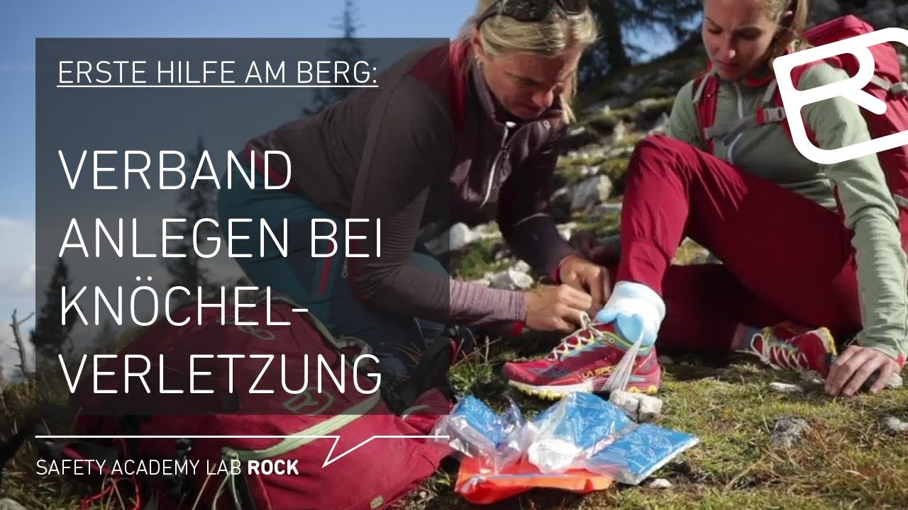 Verband Bei Verstauchung Und Banderriss Im Gebirge Anlegen Tutorial 39 43 Lab Rock Youtube