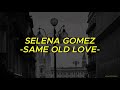 Selena Gomez - Same Old Love (Türkçe Çeviri)