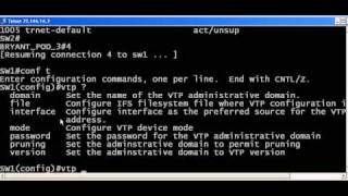 CCNA And CCNP Tutorial:  VLAN Trunking Protocol (VTP)