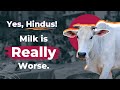 Drinking milk is actually worse than eating beef