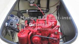 New Beta Marine B14  built-into a  Delanta 75