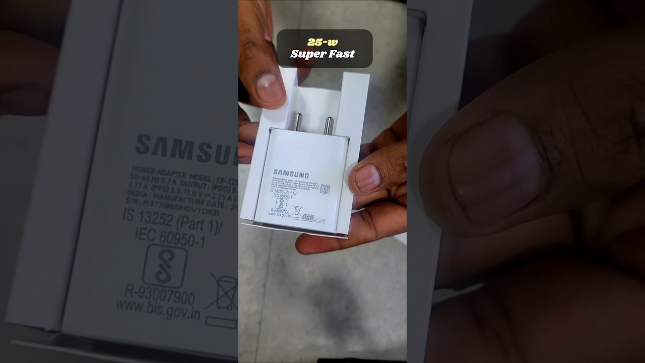 25-W Super Fast Charger,Samsung ULTRA Charger #25-W