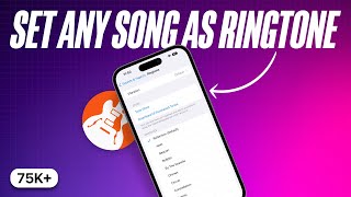 How to Set any Song as Ringtone on iPhone for Free 2021 (No Computer Required)