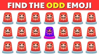 FIND THE ODD EMOJI OUT #085 | Odd One Out Puzzle | Find The Odd Emoji Quizzes