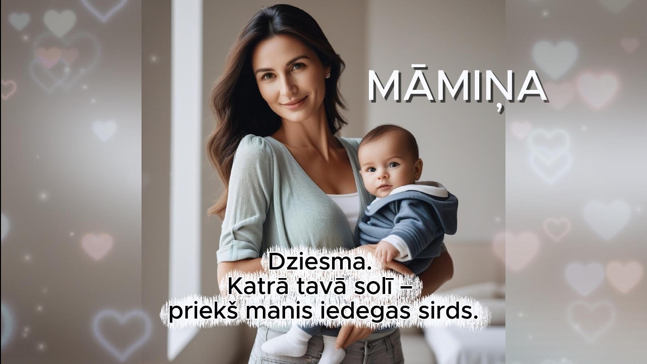 MĀMIŅA | Katrā tavā solī – priekš manis iedegas sirds.