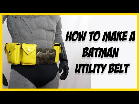How to Make a Batman Cosplay Utility Belt