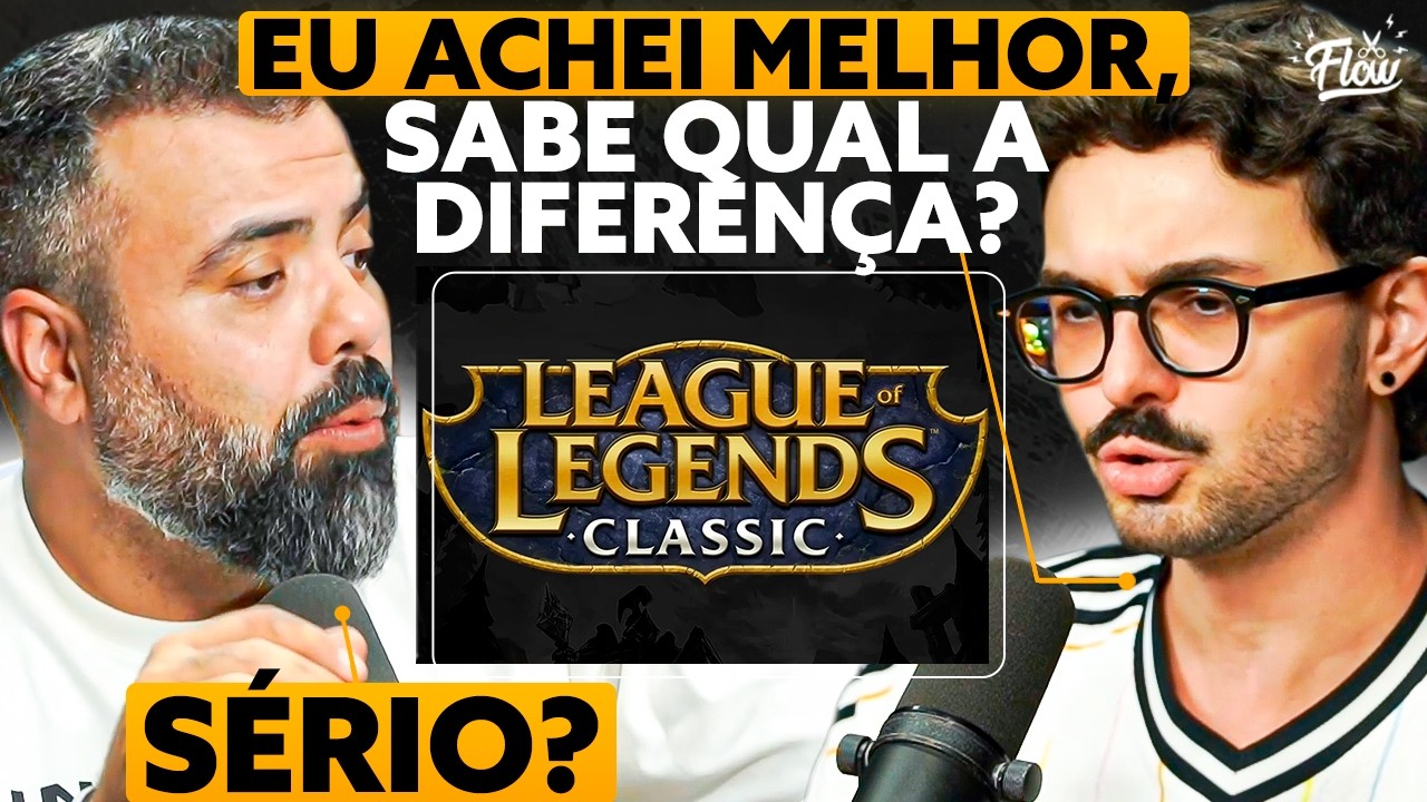 A 'TIKTOKIZAÇÃO' dos MOBAS, as variações de DOTA e o NOVO LOL Classic