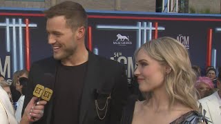 Acm Awards 2019 Colton Underwood And Cie Randolph Interview Exclusive