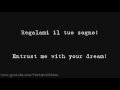 Italian Love Songs - Luciano Ligabue - Regalami il Tuo Sogno (English lyrics translation)