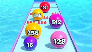Soft Ball Run Merge 2048 ! All Levels Gameplay (946-952) android, ios screenshot 5