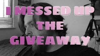 I Messed Up The Giveaway Was Your Name On The Wheel?