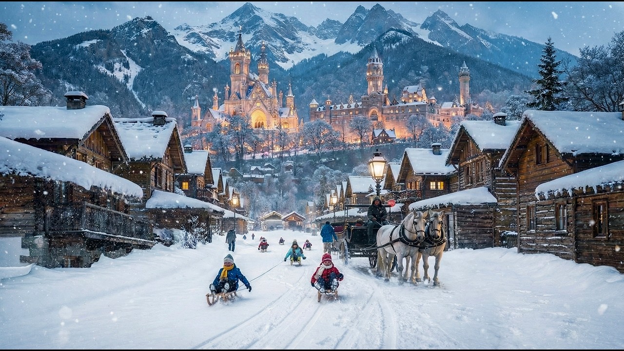 Heavy Snowfall in Zermatt Day to Night ❄️🇨🇭 | Most Beautiful Swiss Town in Winter 
