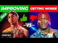 RAPPERS IMPROVING vs. RAPPERS GETTING WORSE