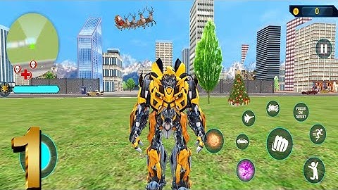 Bumblebee Multiple Transformation Jet Robot Car Game 2022 #1 Android Gameplay FHD
