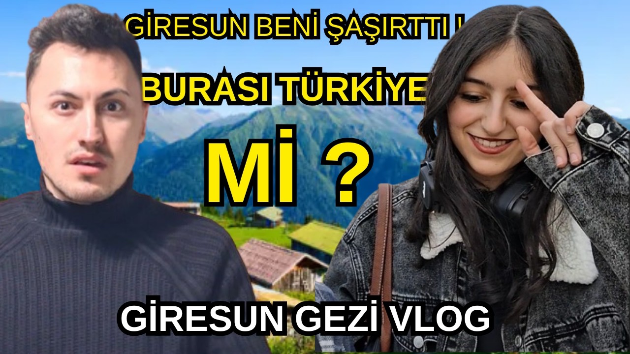 Giresun Gezi Vlog | Karadeniz’in Saklı Cenneti 🌊