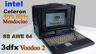 Portable computer + 3dfx Voodoo 2 - RETRO Hardware