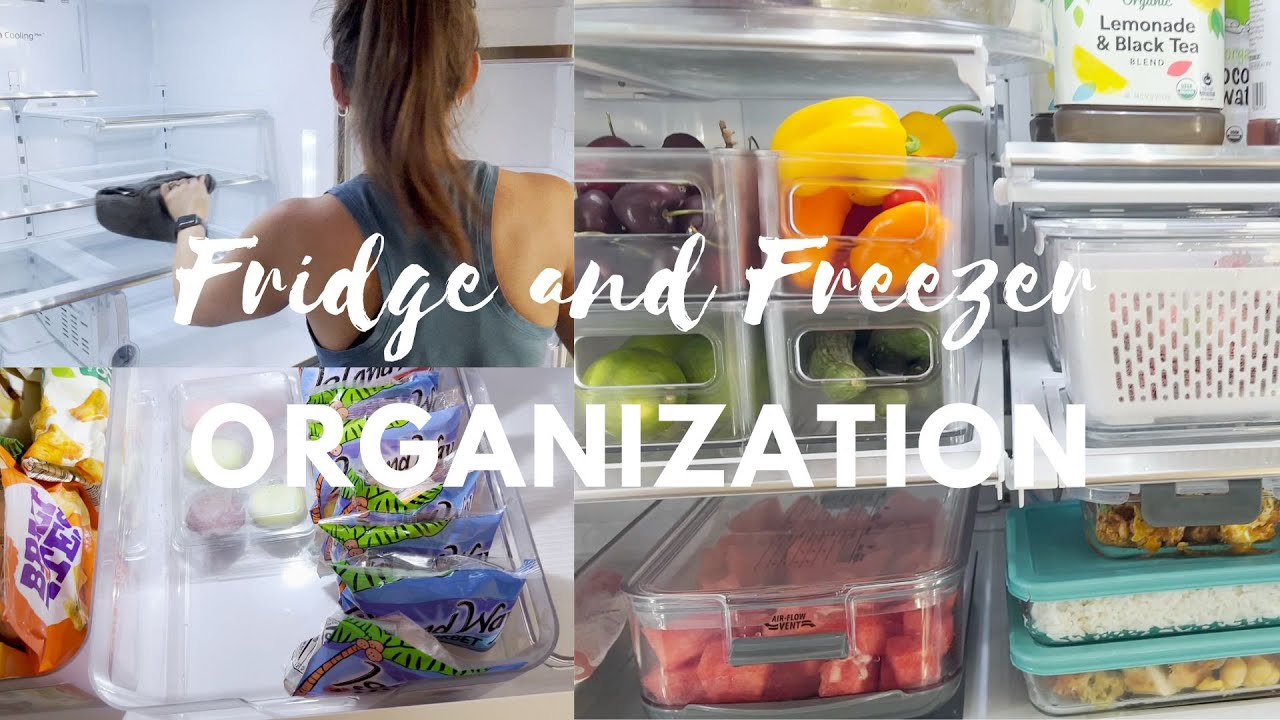 Organizing Refrigerator And Freezer Challenge: Step By Step