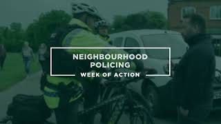 Neighbourhood Policing Week with John Blair MLA, Northern Ireland Policing Board