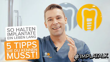 Wie lange halten Implantate im Oberkiefer?