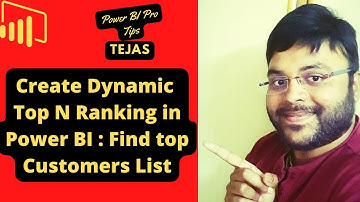 How to perform Dynamic Top N Ranking in Power BI ?
