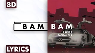 8D AUDIO | Gringo & Capital Bra - Bam Bam (Lyrics) Resimi