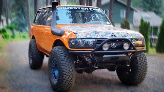 Unstoppable Land Cruiser 80 Rock Crawler Episode 2. Budget Offroad Build.