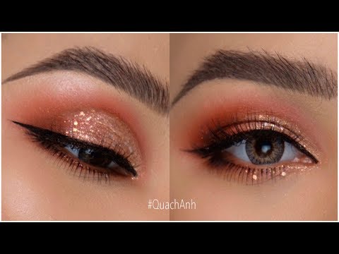 Video Makeup Mắt Lấp Lánh Đón Giáng Sinh | Quach Anh - youtube