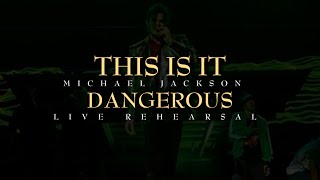 DANGEROUS (LIVE VOCALS) - THIS IS IT - Michael Jackson [A.I]
