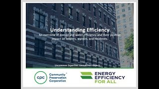 Understanding Efficiency: An overview of energy and water efficiency and their positive impacts