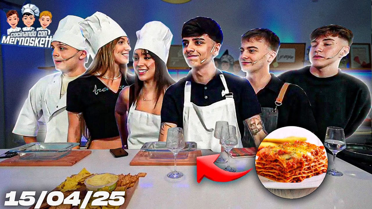 COCINAMOS LASAGNA con ALBERE, SASHA y GUARI | COCINANDO CON MERNOSKETTI | MERNUEL