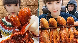 ASMR Amazing Spicy Seafood Octopus Eating Show Compilation &amp; Chinese Food Eating challenge#39
