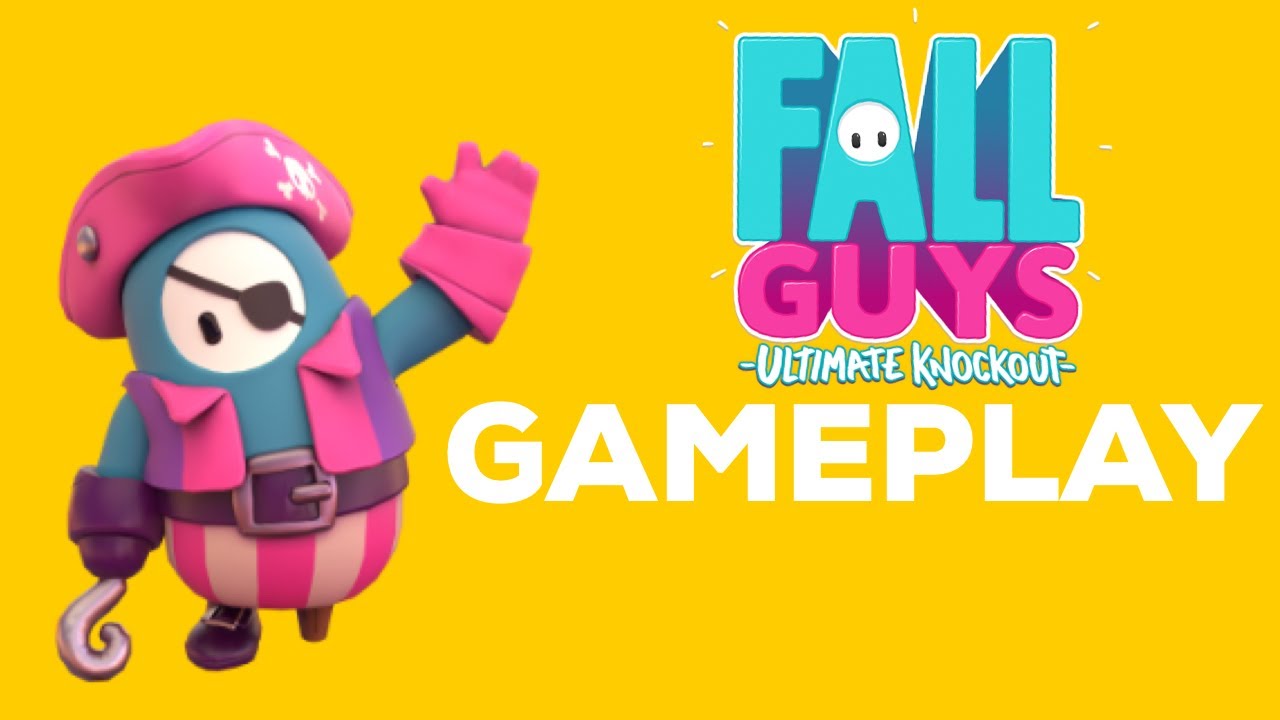 FALL GUYS GAMEPLAY WITH NINJA SKIN