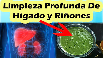 ¿Cómo se desintoxican el hígado y los riñones?