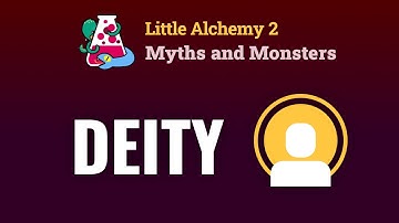 How To Make A DEITY In Little Alchemy 2 Myths and Monsters